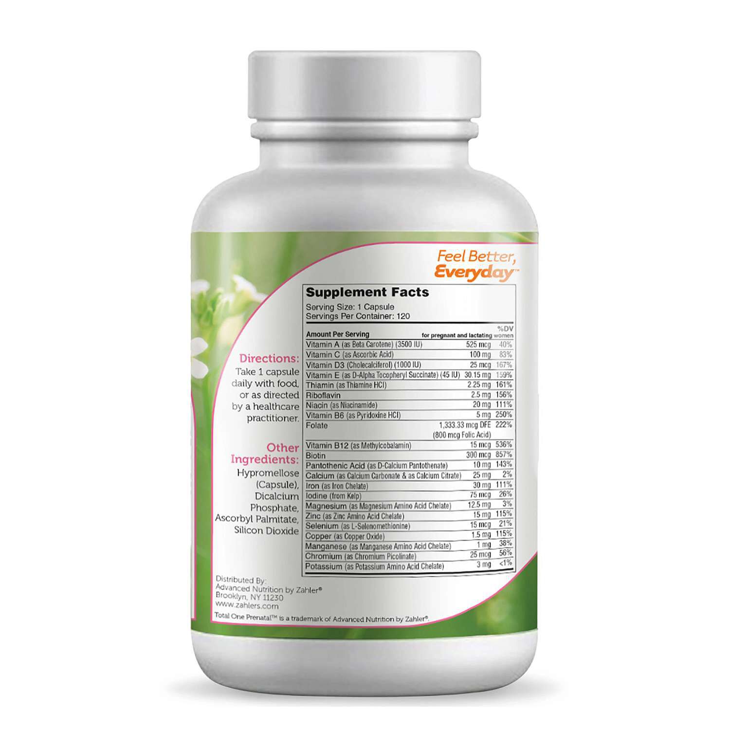 Total One Prenatal&trade; - 120 Capsules (120 Servings)